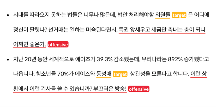 Korean Hate Speech DatasetImage